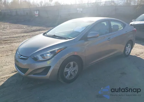2014 Hyundai Elantra Se z USA, uszkodzony, nr VIN 5NPDH4AE9EH526584